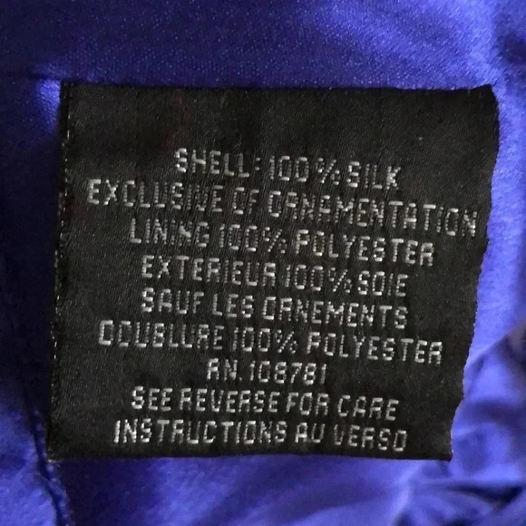 Aidan Mattox blue cocktail dress - Picture 8 of 8